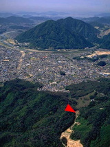 番谷遺跡航空写真