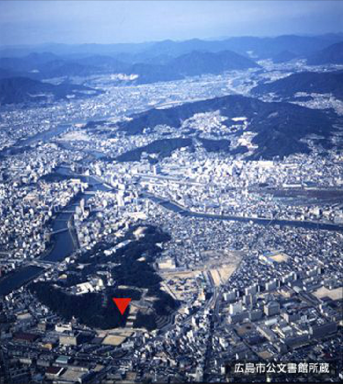 県史跡比治山貝塚遠景